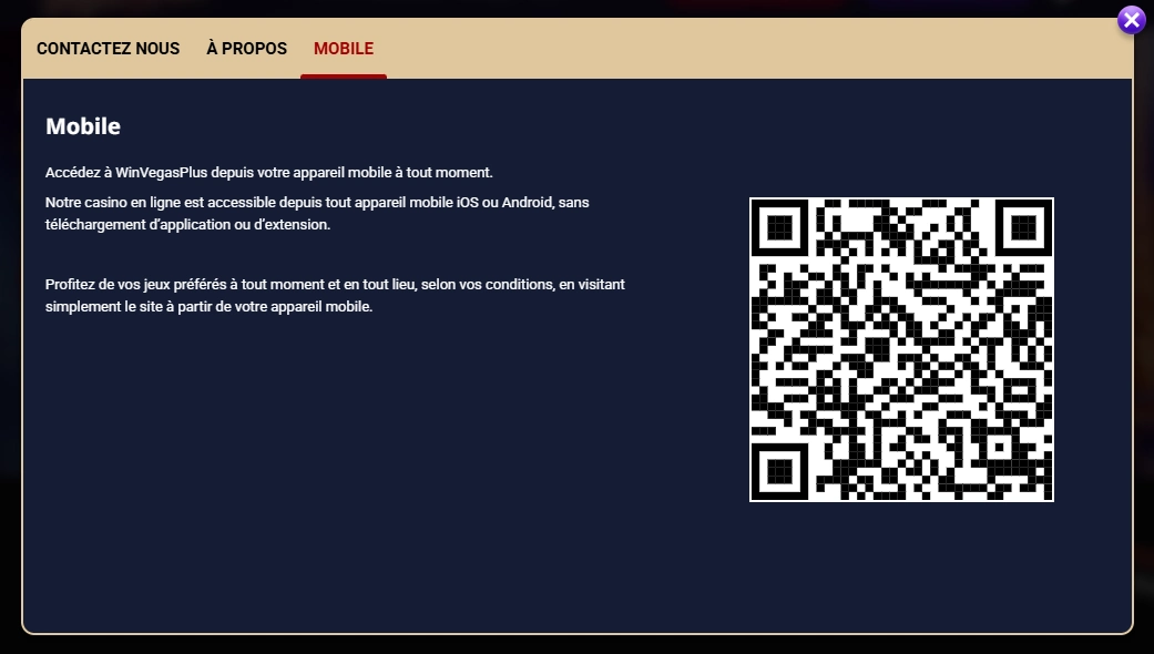 vegasplus casino version mobile